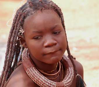 Девочка из племени Химба