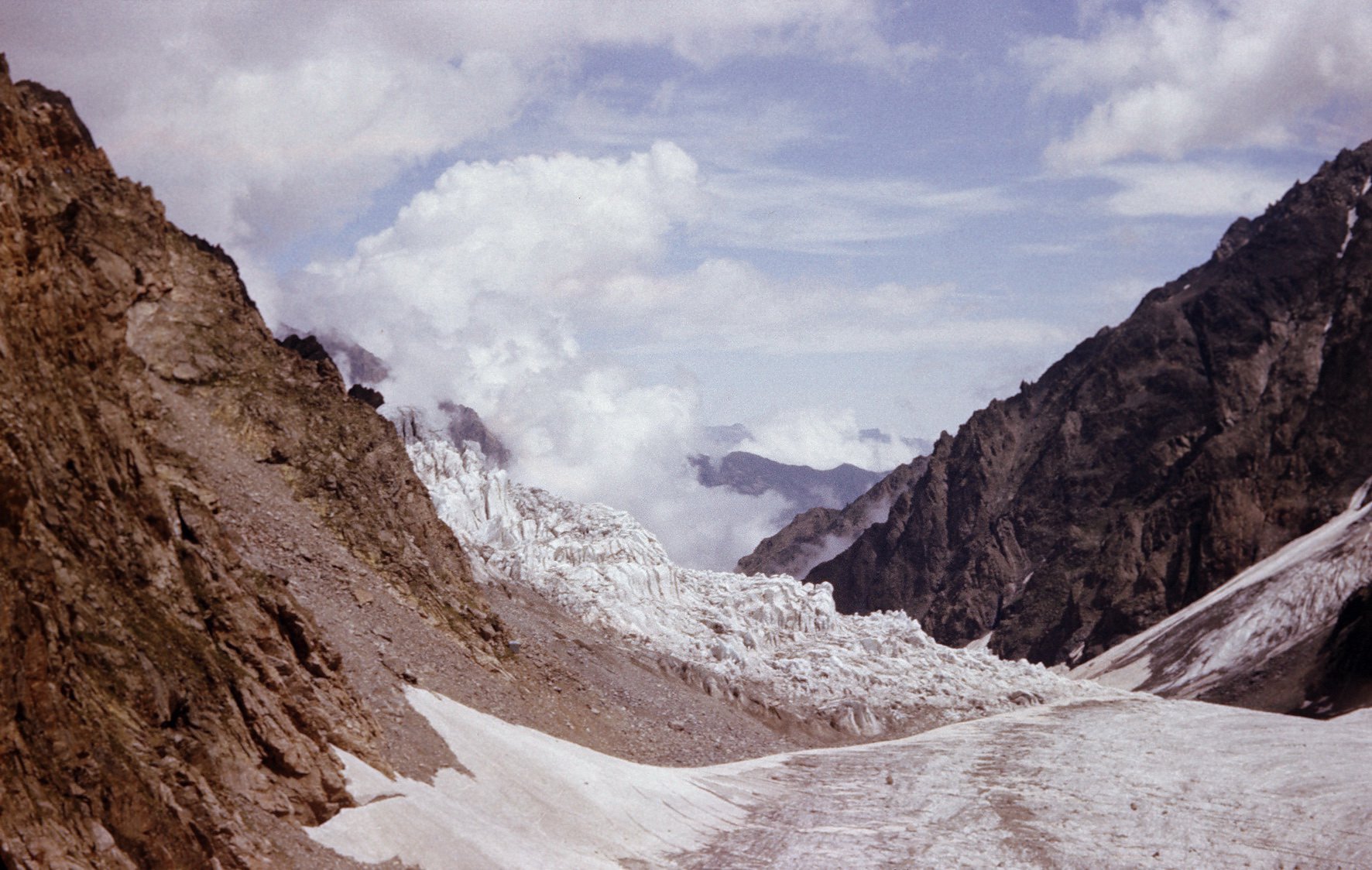Цейский ледник. Август 1991 года