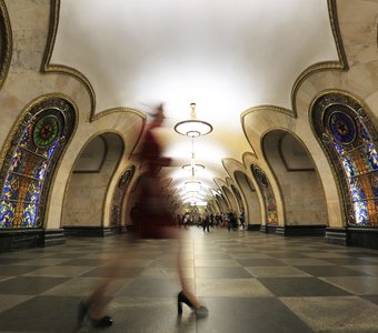 Станция метро Новослободская