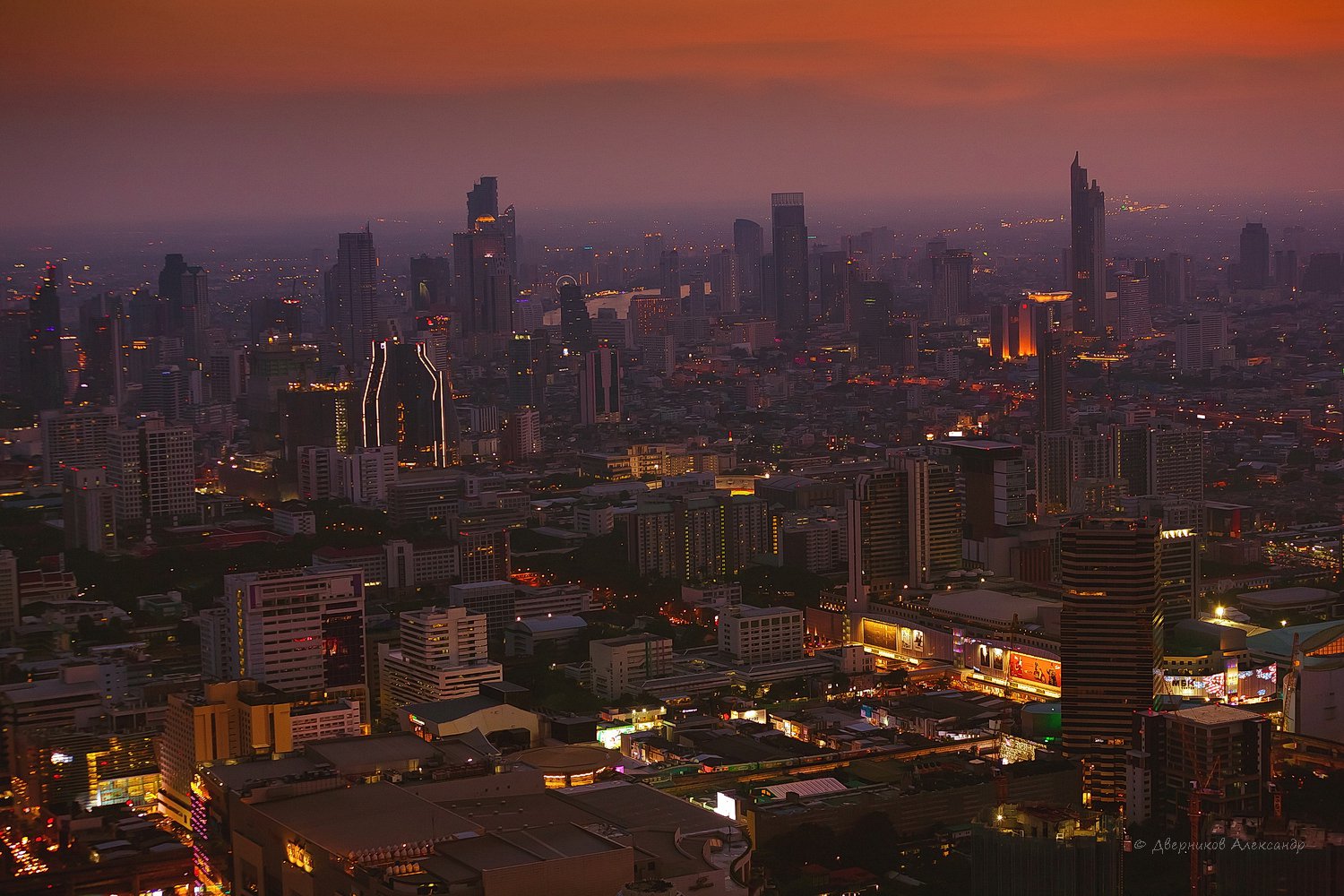 вечерний Бангкок