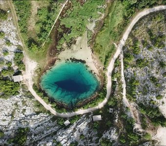 Source of the Cetina River