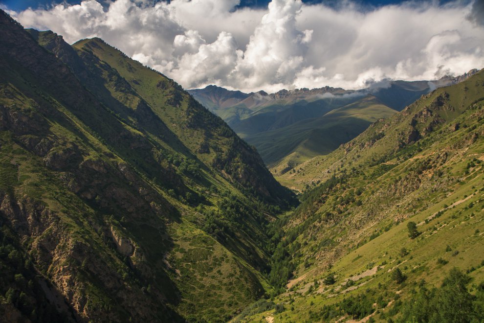 Горы и ущелья Кавказа