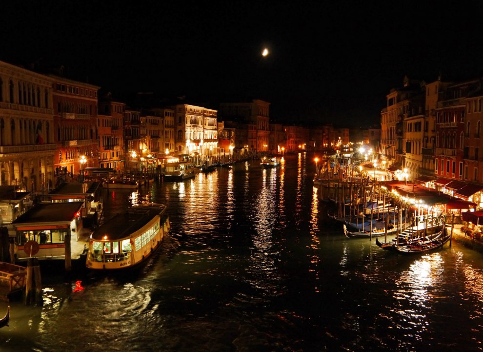 Ночная Венеция.