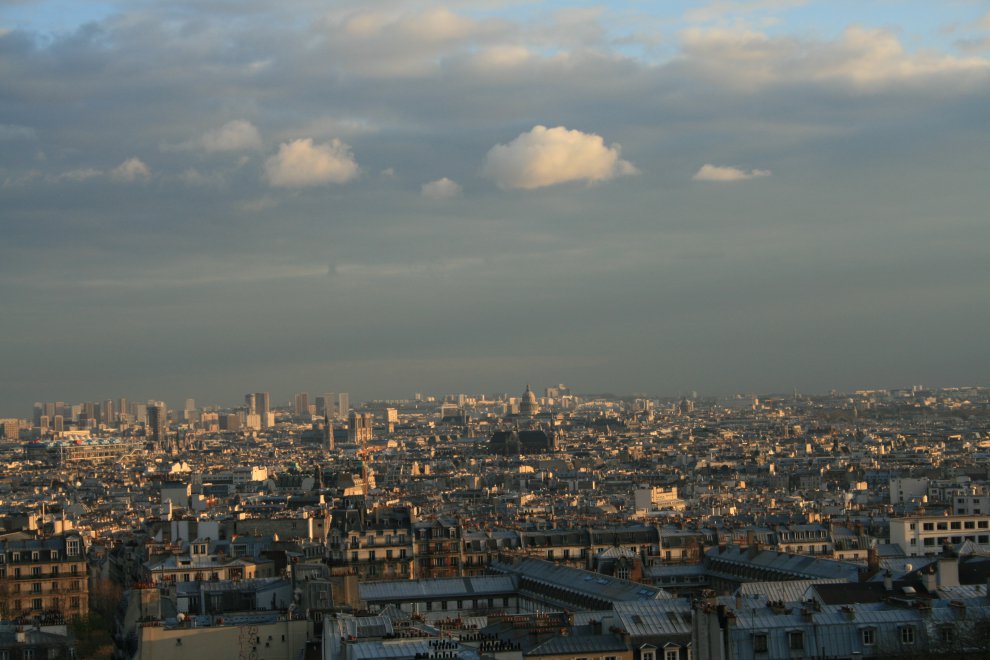 Закат на Montmartre