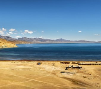 Озеро Манасаровар. Тибет.