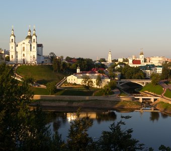 Панорама Витебска.