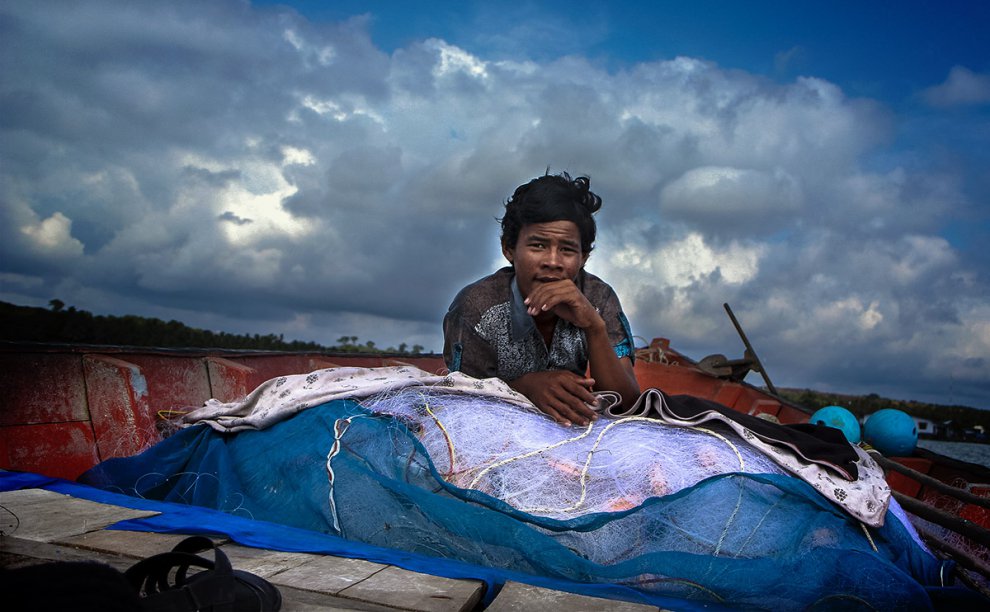 Молодой рыбак, Камбоджа