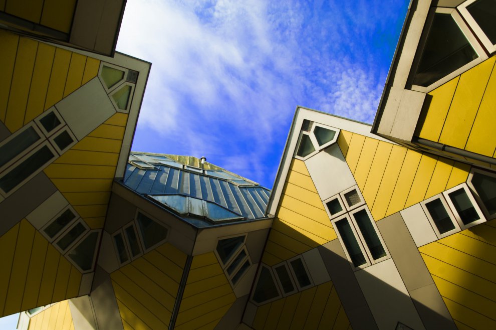 Кубические дома Роттердама