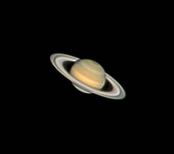 Сатурн через 300мм телескоп