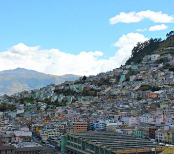 южные районы Кито