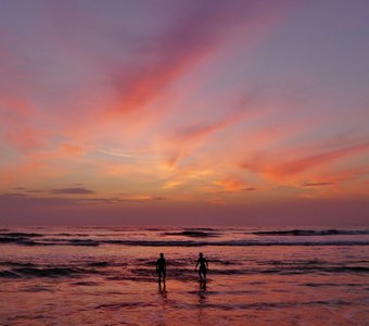 Закат на Шри Ланке...
