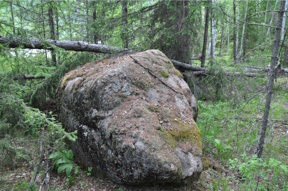 Камень в Тайге