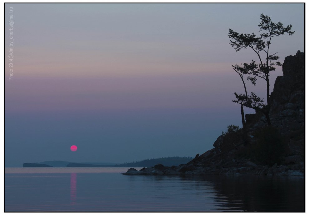 Восход на острове Ольхон