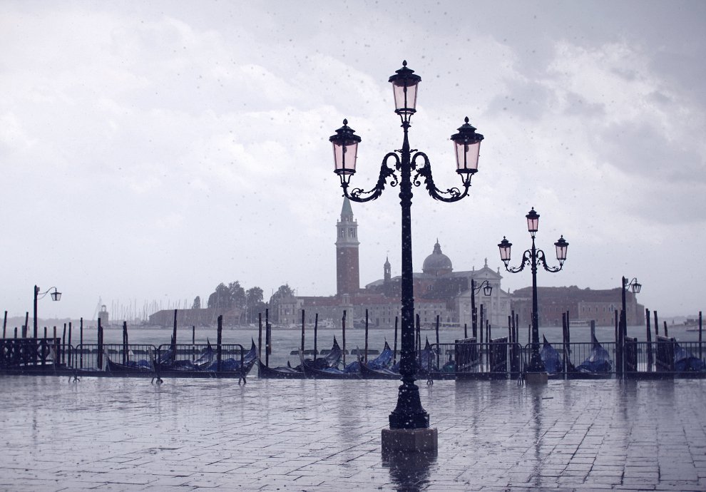 дождь в венеции