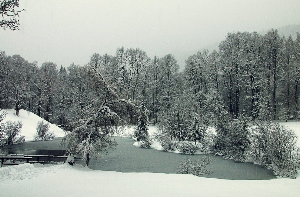 Зима в Баварии