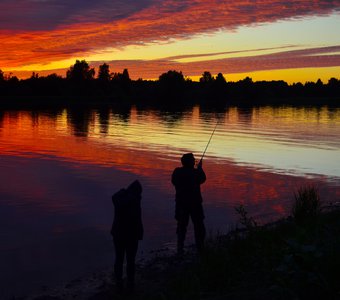 Вечерняя рыбалка