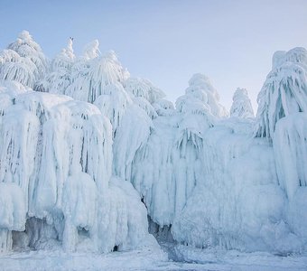 Озеро Байкал, февраль 2019