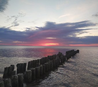 Закат на Балтике