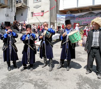 Свадьба в селе.