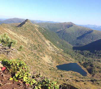 Пик Черского, Иркутская область