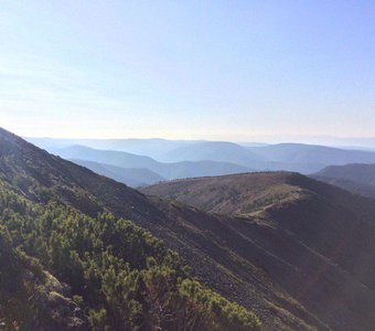 Пик Черского, Иркутская область