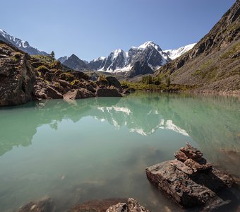 Вершины горного Алтая