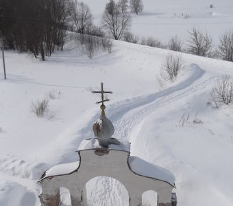 Дорога к храму.