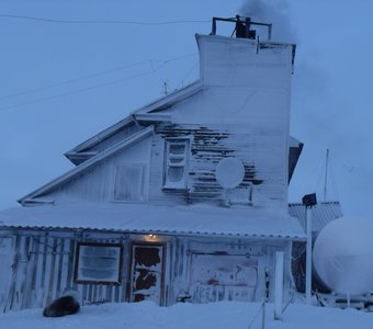 Начало зимы на полярной станции
