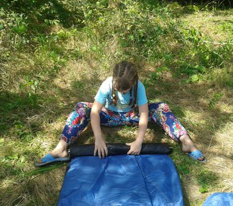 Семейная традиция - походы в лес