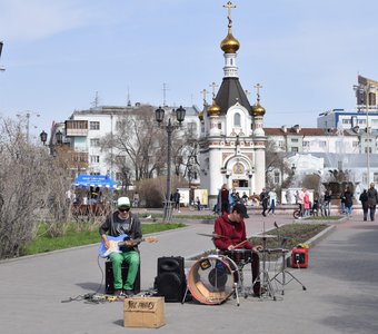 Уличные музыканты