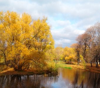 Осень в Лефортовском парке