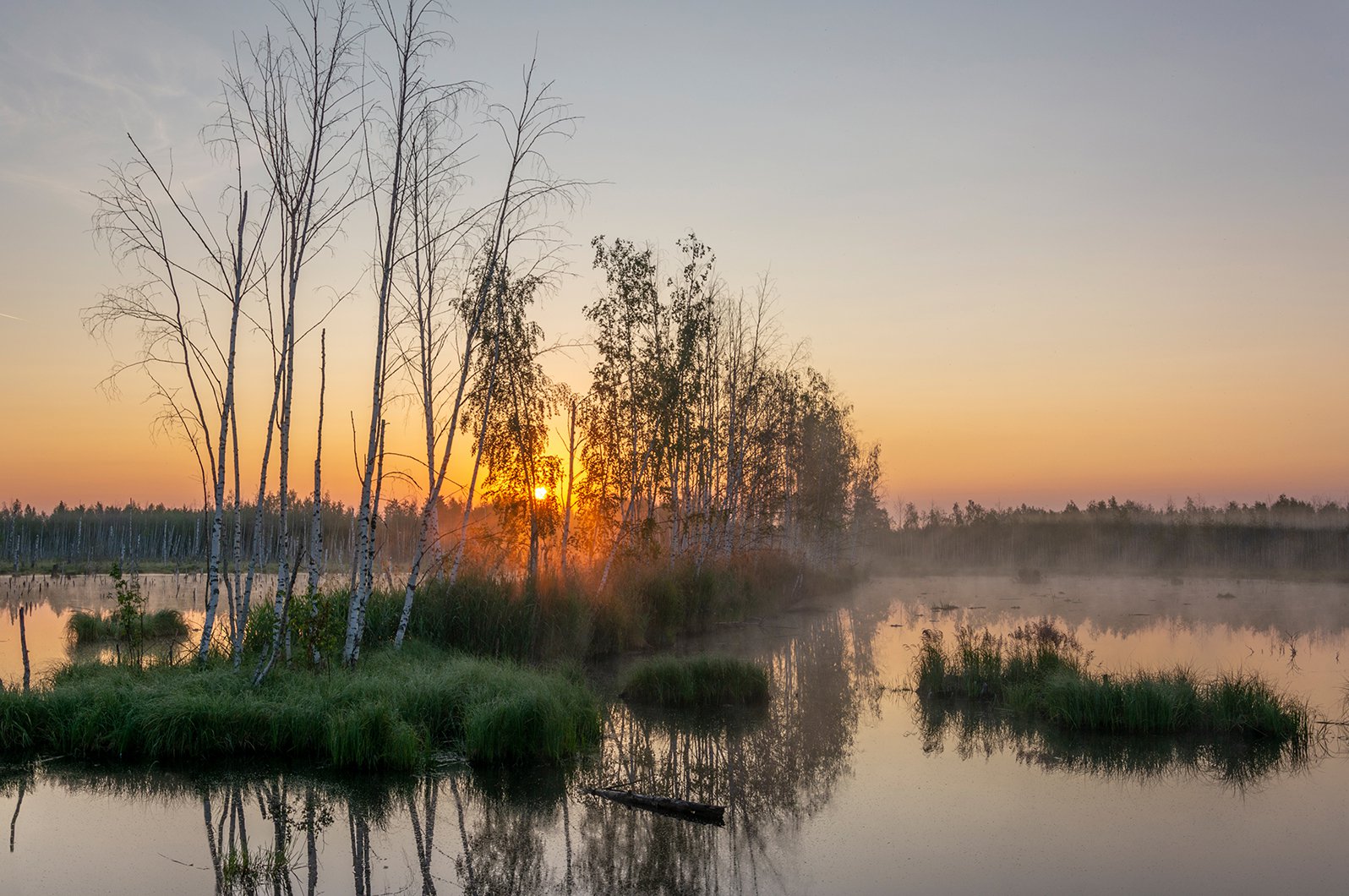 Утро неслышно скользит...