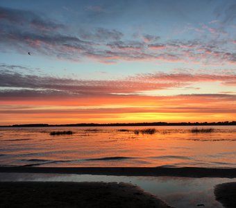 The Sunset from Samara city