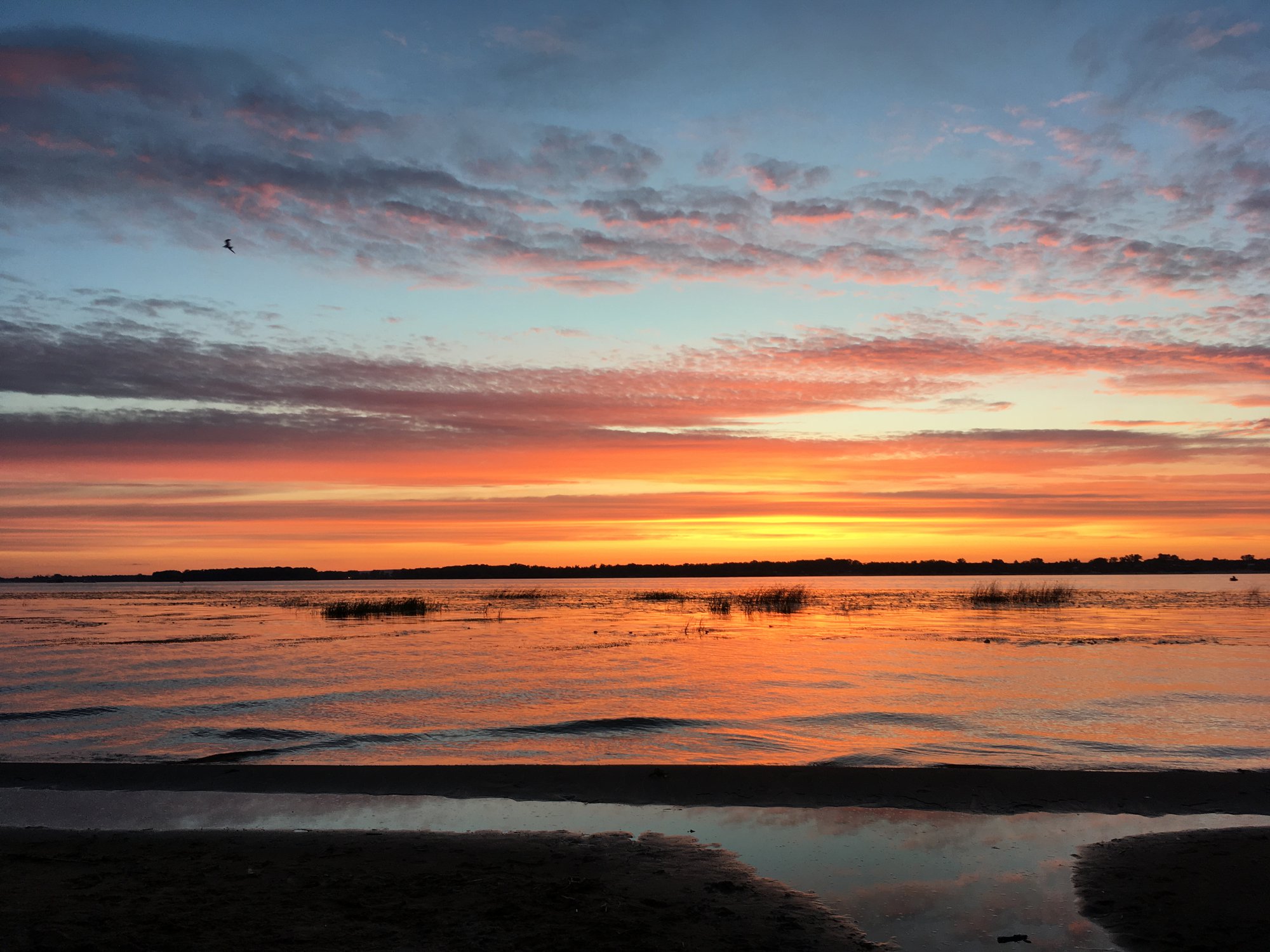The Sunset from Samara city