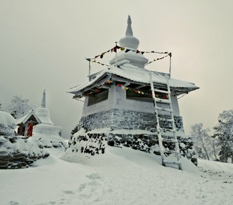 Буддистский монастырь в глубинке