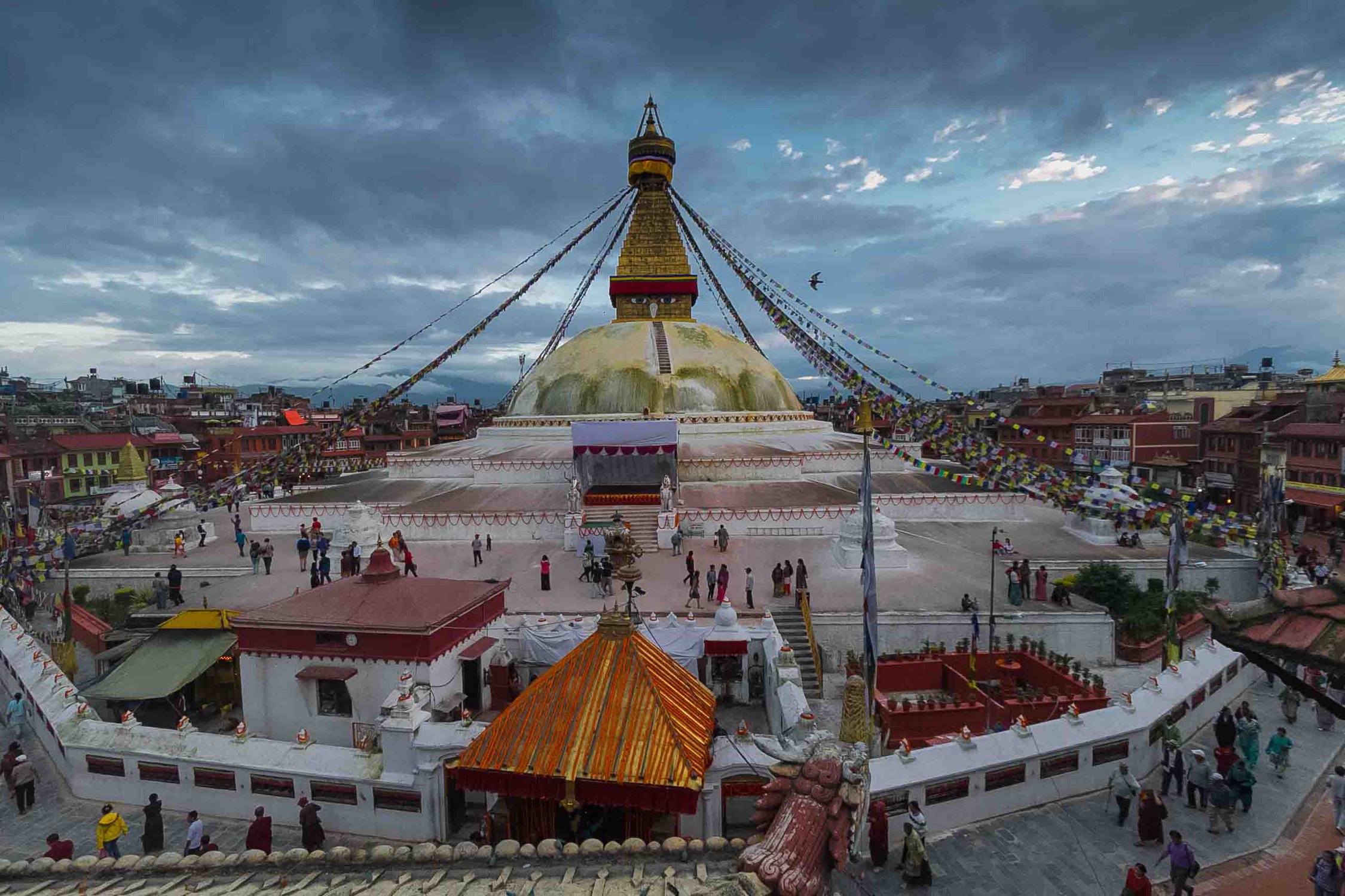 ступа Сваямбунатх Катманду