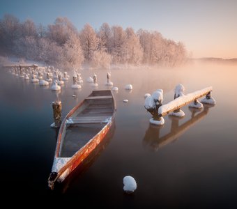 Утро на Святом озере.