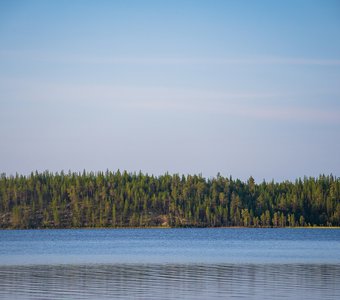 Утро в Карелии