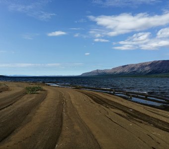 Тектонический пляж плато Путорана