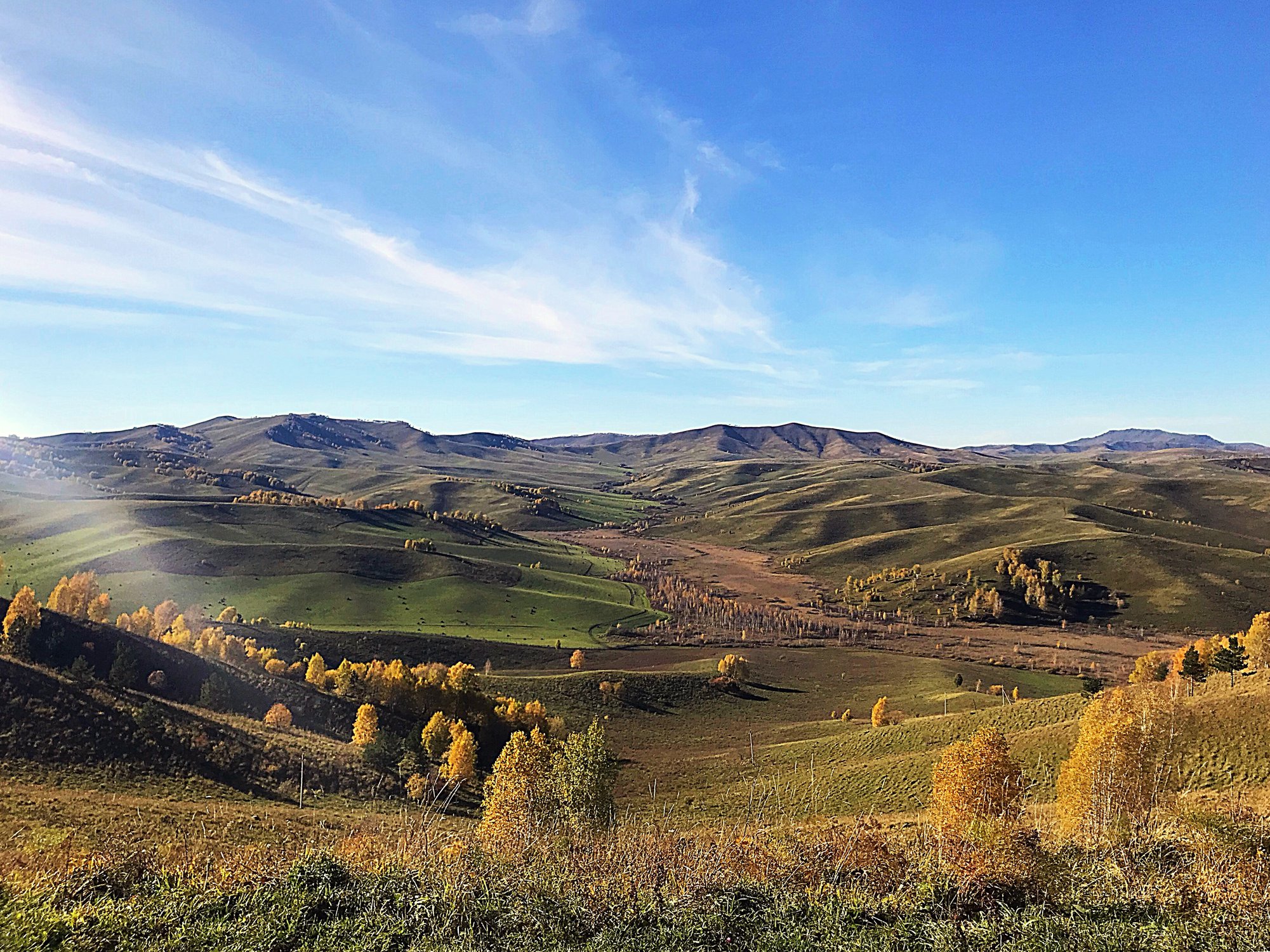 Осенний пейзаж. Алтай