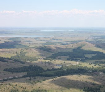 Вид с вершины горы Яманкая