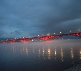 Коммунальный мост. Красноярск.