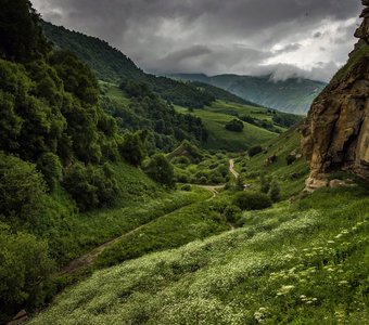 В тиши кавказского ущелья