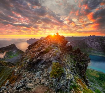 Husfjellet, Norway, Senja island