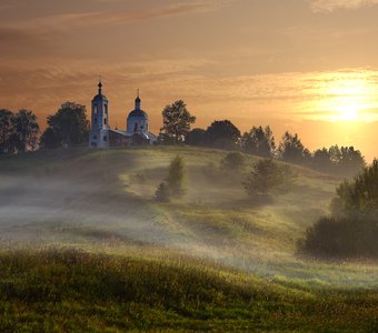 Солнце растворилось в облаках