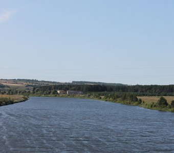 река Алатырь в Мордовии