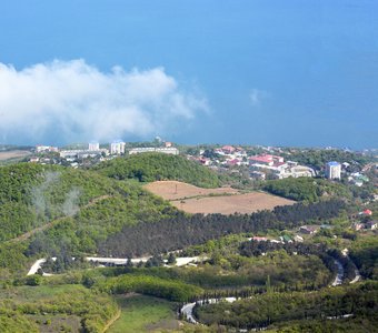 Вид с горы Парагильмен