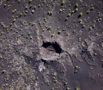 Кратер лавового прорыва «Звезда», вулкан Толбачик