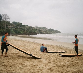 surfing