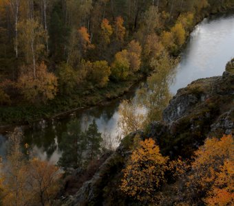 Осень на реке Бердь